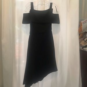 Elliat fishtail blk designer dress